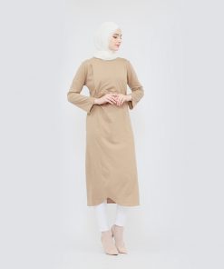 IRA MAMIBELLE COKLAT MAXY DRESS HAMIL DAN MENYUSUI KEKINIAN