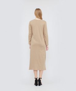 IRA MAMIBELLE COKLAT MAXY DRESS HAMIL DAN MENYUSUI KEKINIAN